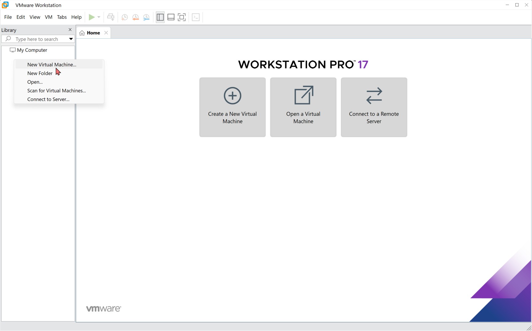 ESXi in VMware Workstation installieren